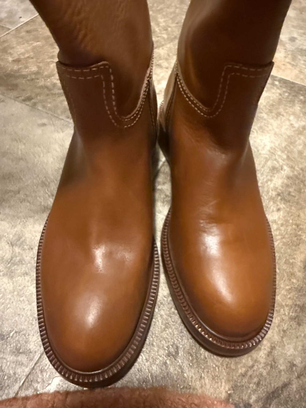 Polo Ralph Lauren Leather Riding Boots - Picture 9 of 9